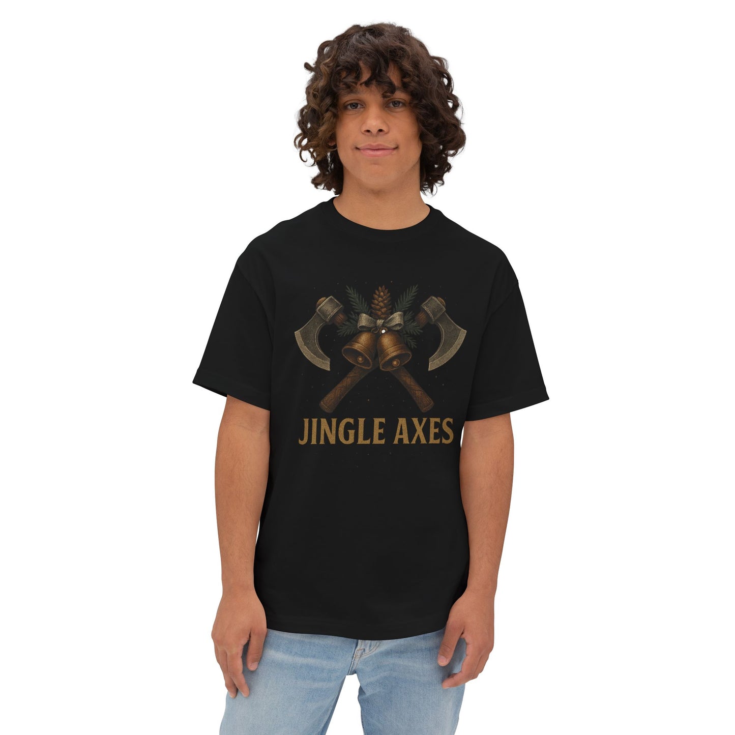 Jingle Axes Tee — Festive Viking Axe Christmas T-Shirt