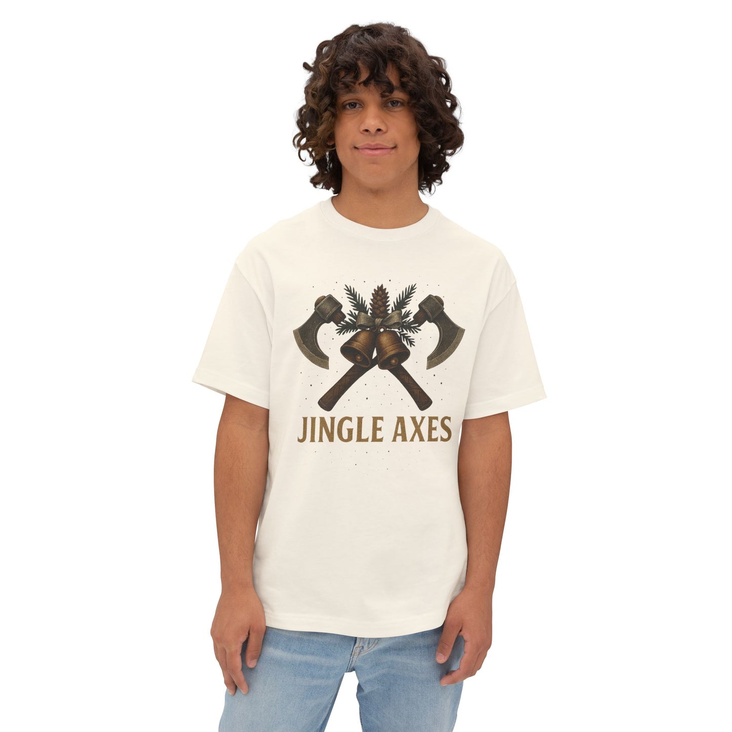 Jingle Axes Tee — Festive Viking Axe Christmas T-Shirt