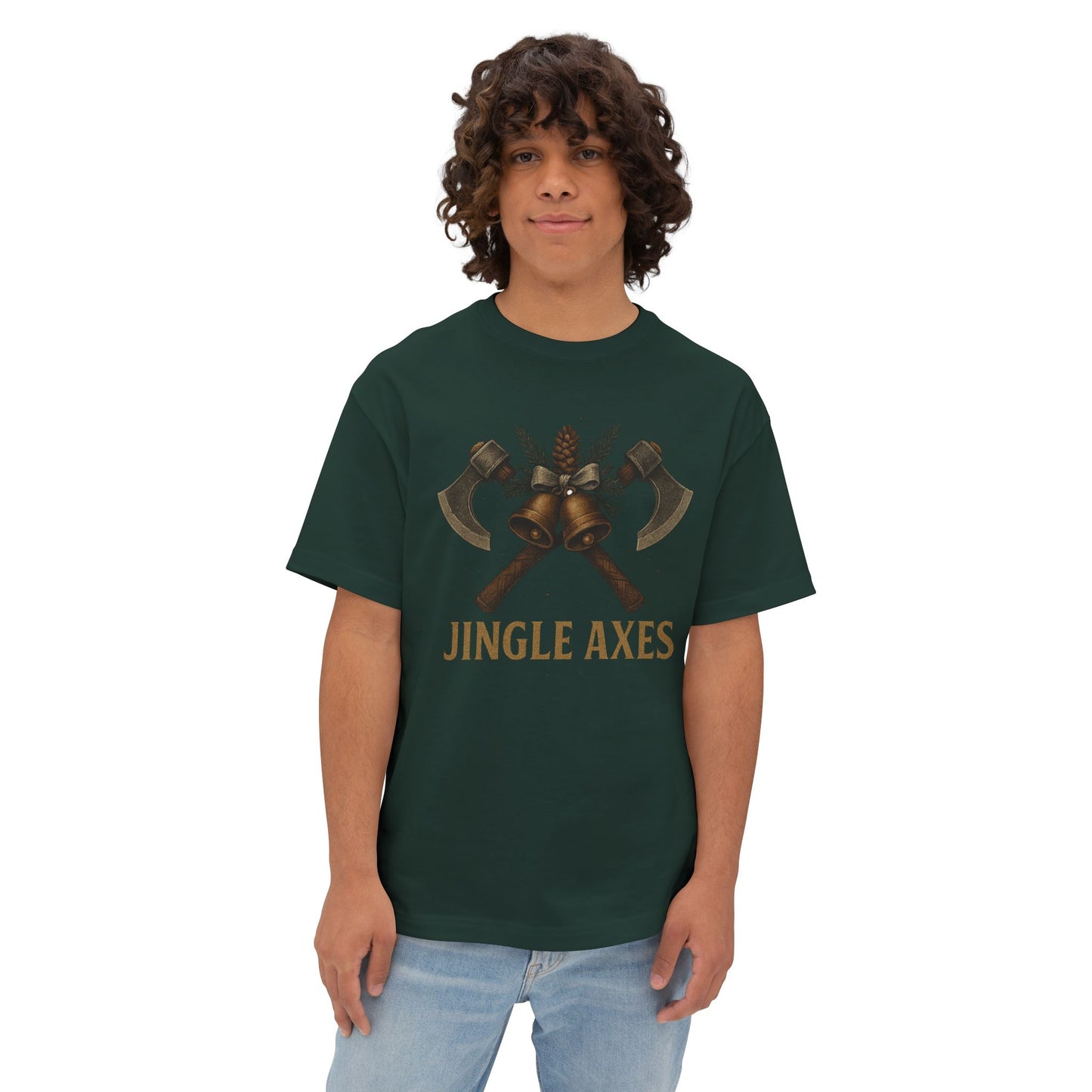 Jingle Axes Tee — Festive Viking Axe Christmas T-Shirt