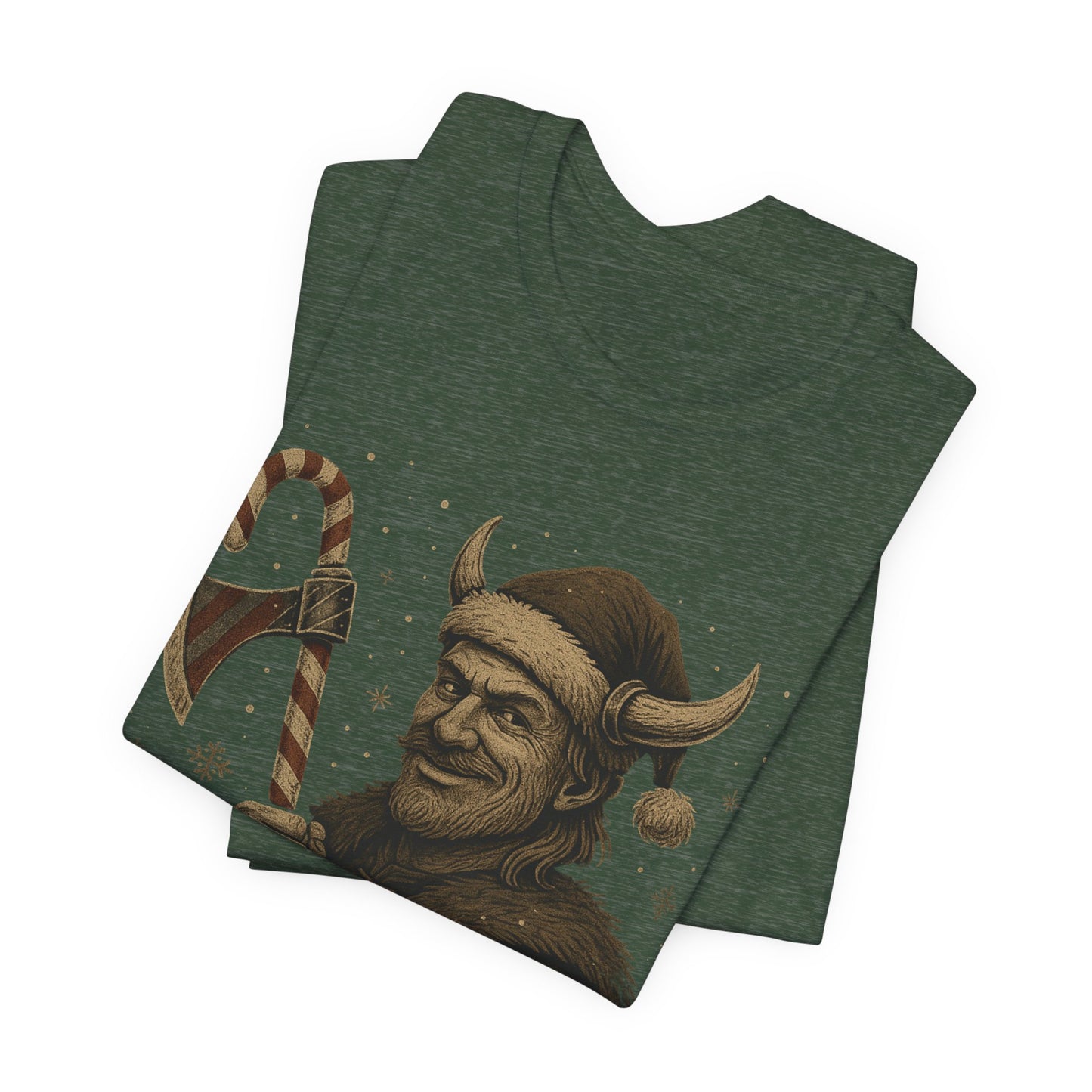 Naughty? Definitely. Viking? Absolutely. T‑Shirt — Funny Viking Holiday Tee