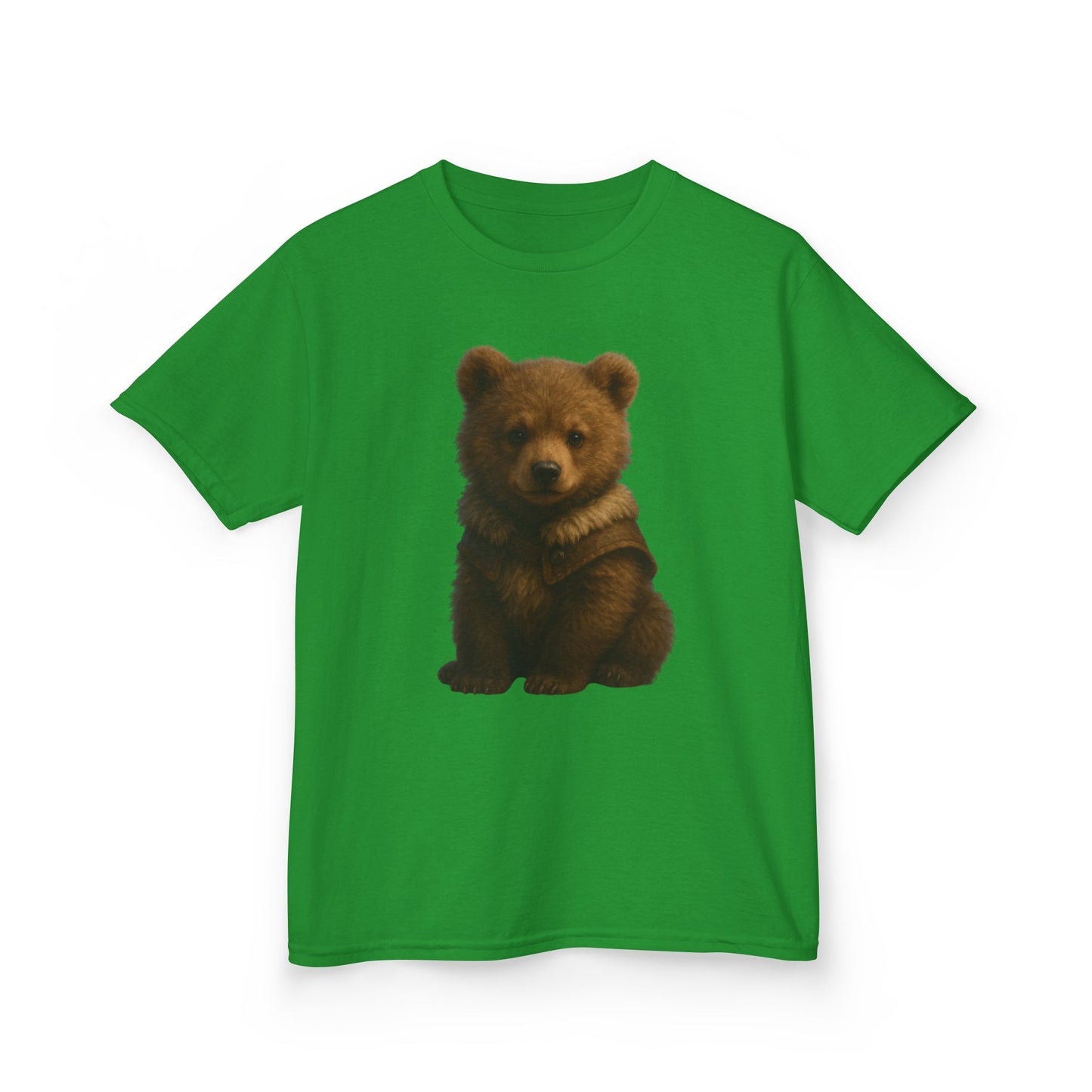 Kids T‑Shirt — Cute Sitting Bear Graphic Tee for Toddlers & Kids
